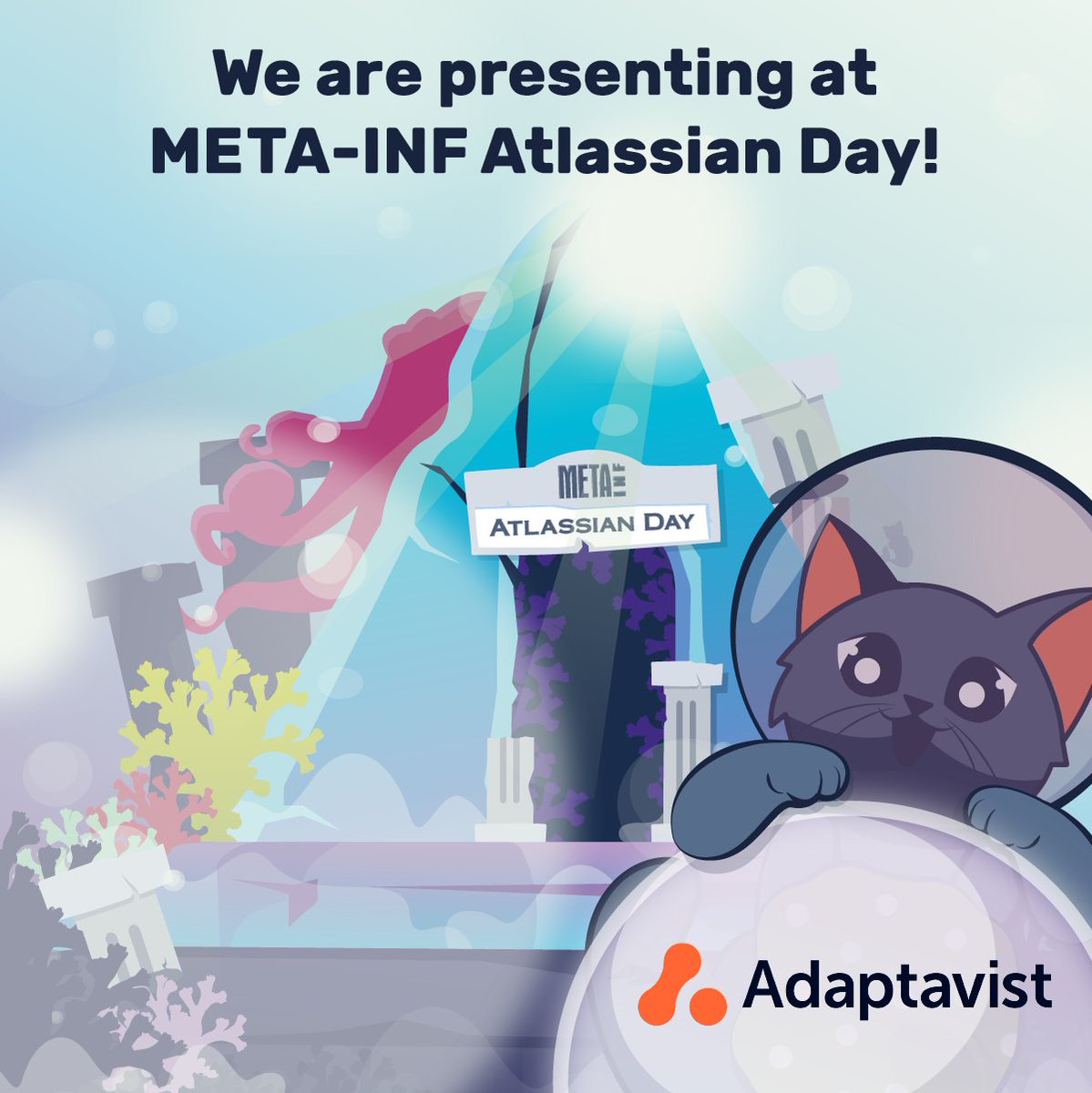 Adaptavist's tweet image. Tomorrow is the big day, it&apos;s META-INF Atlassian Day 2023! 😄 
Catch The Adaptavist Group for insightful and engaging workshops. 

See you there! ➡️ bit.ly/44Hu6xT #METAINFad8 #doITSMart