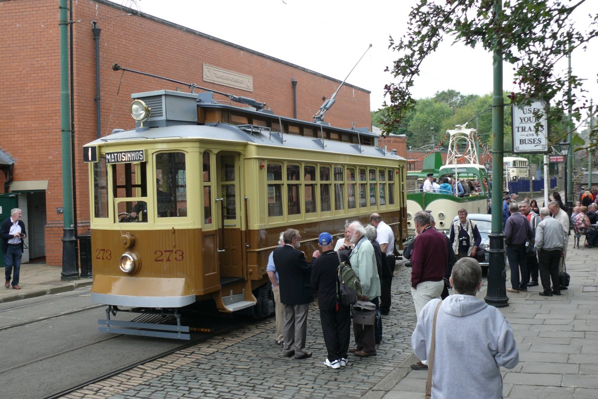 Hi everyone, the trams running today are #236Blackpool, #273Oporto and #399Leeds.  Come and enjoy a ride on them.