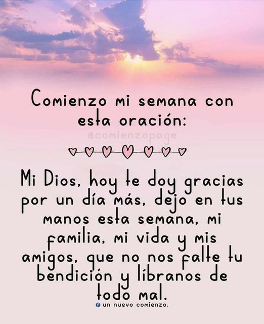 LydiaPrez14's tweet photo. Que tu día se vista de esperanza y alegría porque las bendiciones de Dios estarán contigo 💗
Buenos días ☕
Dios te bendiga siempre 🌸 https://t.co/GMXUkkyLdI