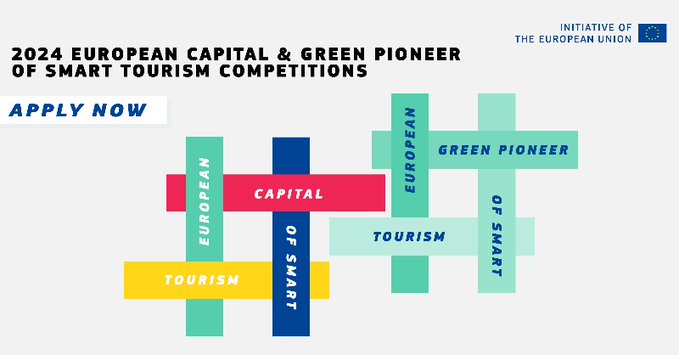 ¿Quieres que tu ciudad sea la próxima Capital Europea del Turismo Inteligente?
#EUTourismCapital

Ahora también para destinos más pequeños pueden ser #EUGreenPioneer

📅Se pueden presentar candidaturas hasta el 5 de julio 

📌smart-tourism-capital.ec.europa.eu/index_en