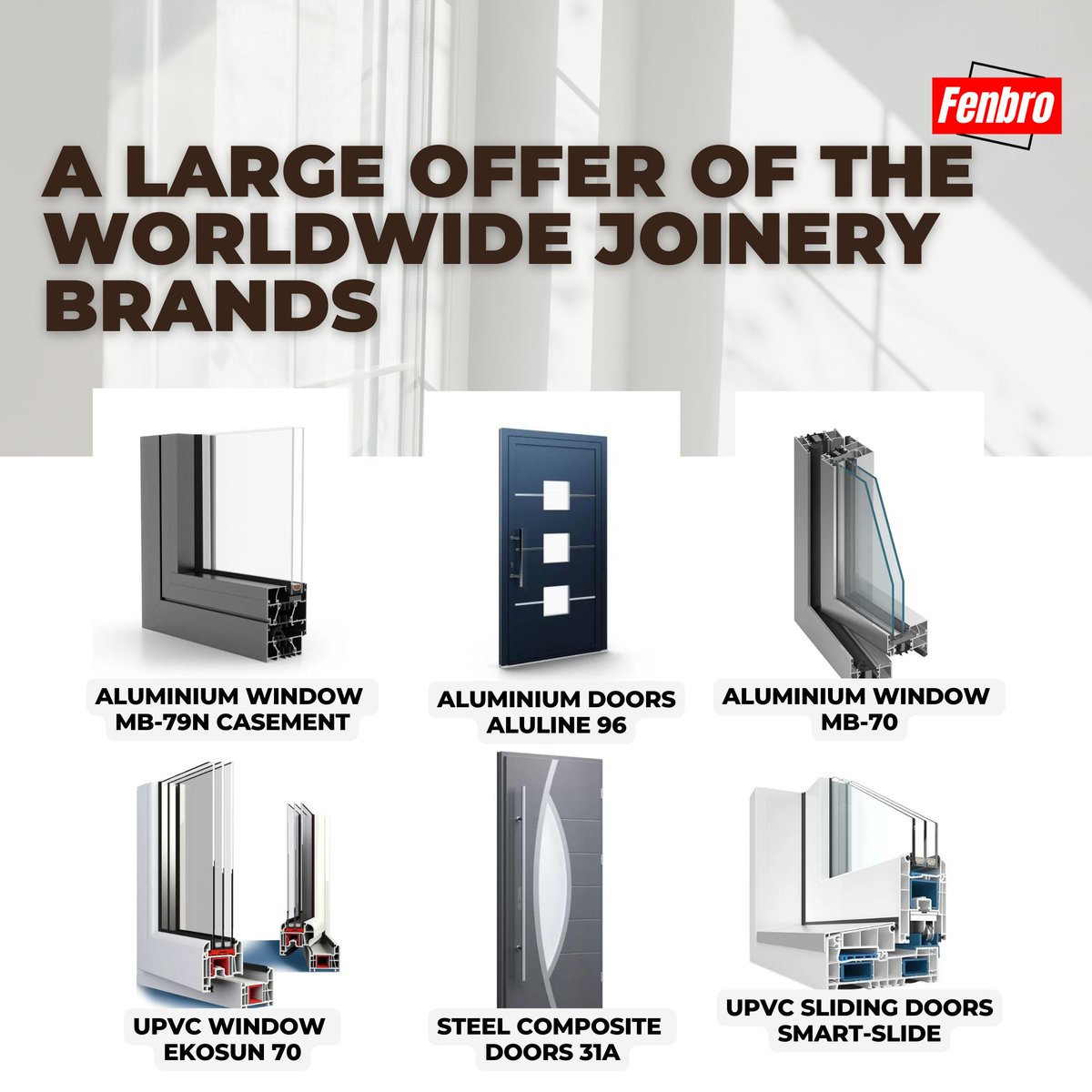 fenbro_'s tweet image. All products come with full customization options to meet the needs of our customers and their investments.  Check out how we can help you! 👌😄 Contact us today and get a free quote for B2B customers.   #joinery #joinerywork #windows #slidingdoors #externaldoors #roofwindows