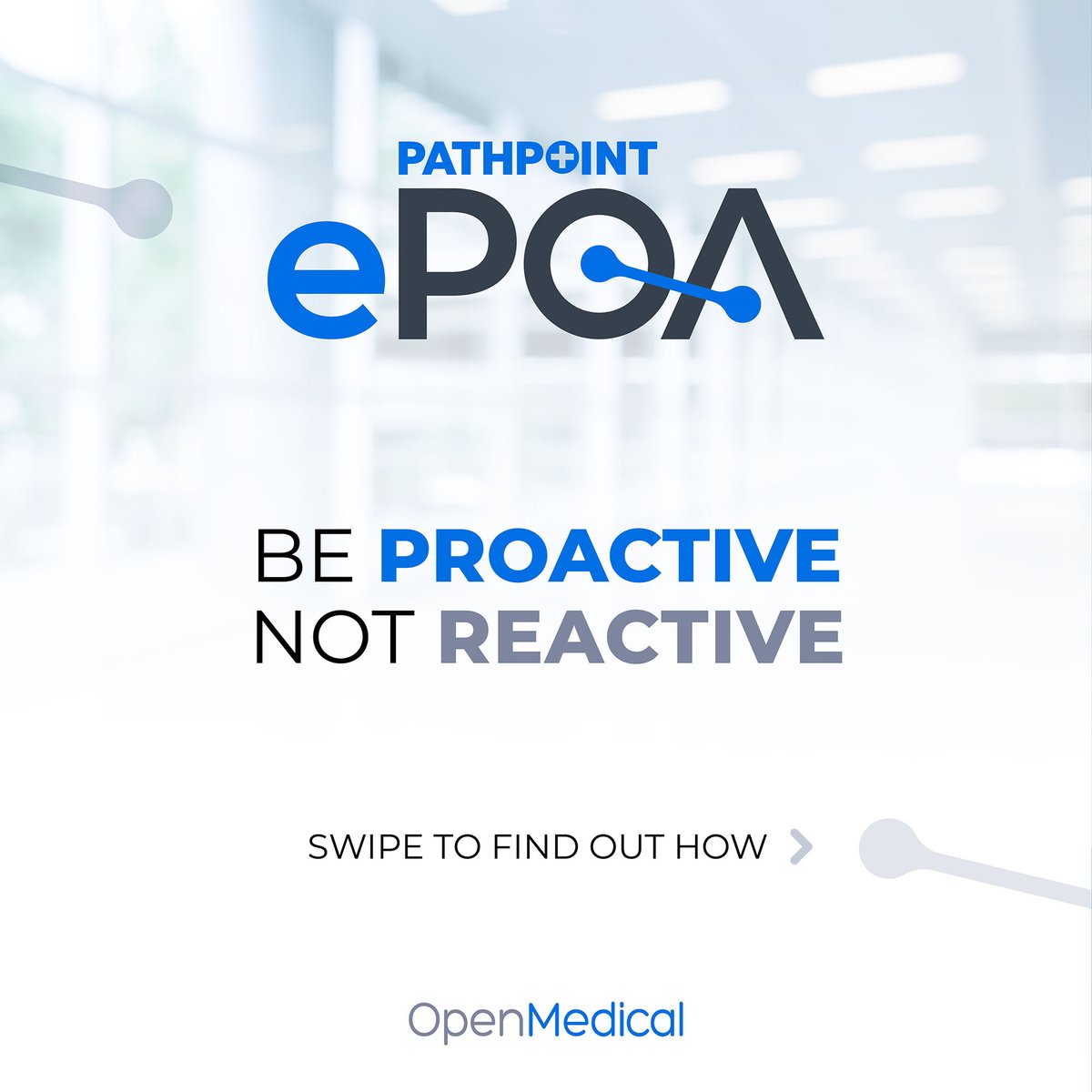 OpenMedicalLtd's tweet photo. BE PROACTIVE. NOT REACTIVE.
The future of #preoperativeassessment is here.
Say GOODBYE❌ to paper #preop assessments and say HELLO👋 to smarter, faster, and easier digital pre-op workflows with Pathpoint #ePOA
#preopassessment #POA
Book a demo👉https://t.co/HpqcsZQXe5 https://t.co/9mV0YeJLvX