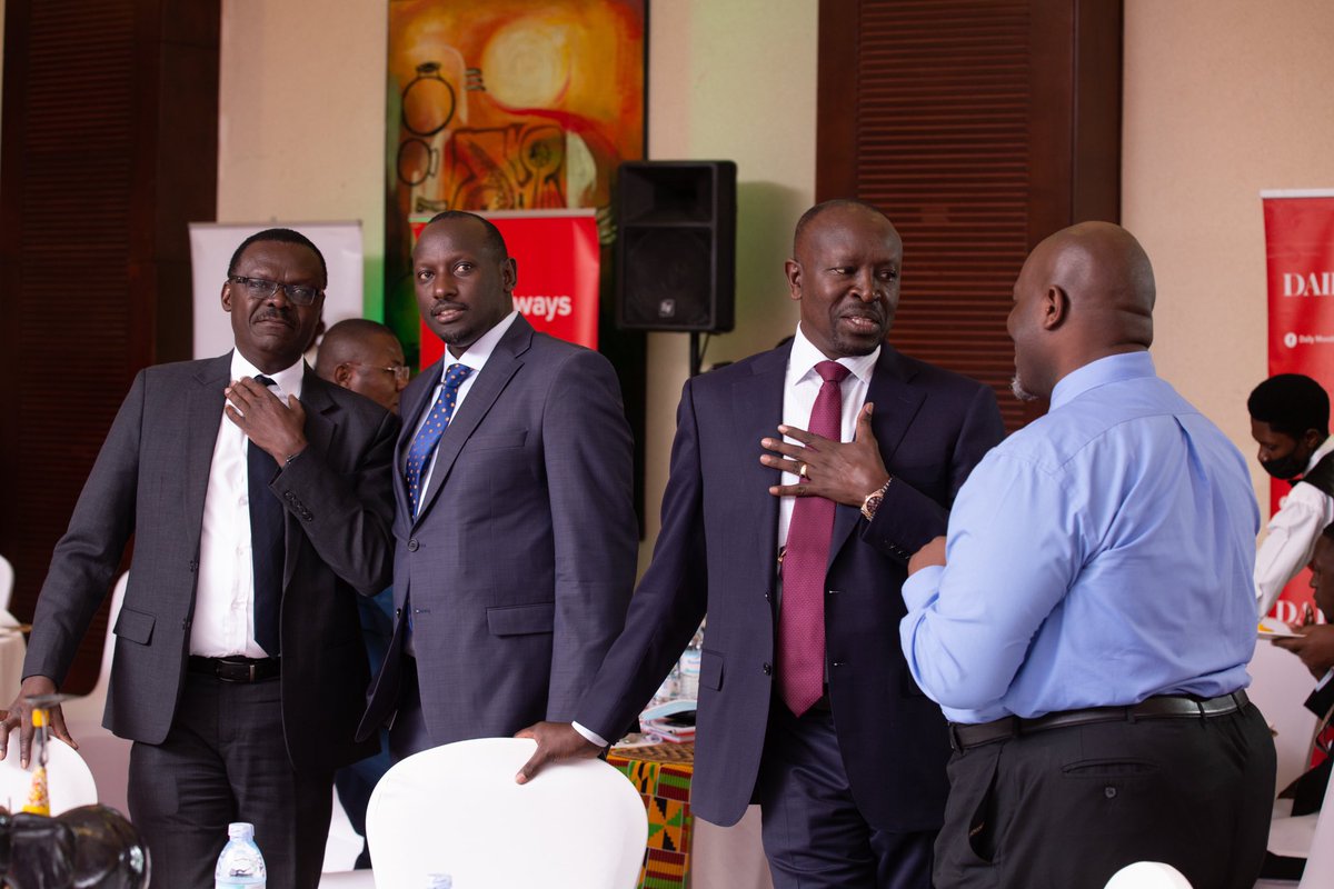 EaRegionalBF's tweet photo. One of the objectives we set out to achieve with the #KTAEABizForum was to foster an environment where collaborations thrive &amp; prosperity resonates throughout the region.

Pictured: Mohammed Nyaoga of @CBKKenya @AyotaPatrick of @nssfug, @KaruhangaJustus &amp; @edtabaro of @kta_law https://t.co/w8foe6sMT7