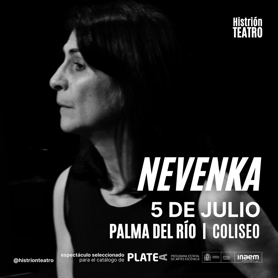 🤍 ¡𝙉𝙀𝙑𝙀𝙉𝙆𝘼 estará en la 𝘍𝘦𝘳𝘪𝘢 𝘥𝘦 𝘗𝘢𝘭𝘮𝘢 en #julio!

El próximo 5 de julio, a las 22:00 horas, estaremos con nuestra última producción en el 𝗖𝗼𝗹𝗶𝘀𝗲𝗼 𝗱𝗲 𝗣𝗮𝗹𝗺𝗮 𝗱𝗲𝗹 𝗥í𝗼.

🥰 ¡Estamos realmente emocionadas por volver a nuestra querida Palma!