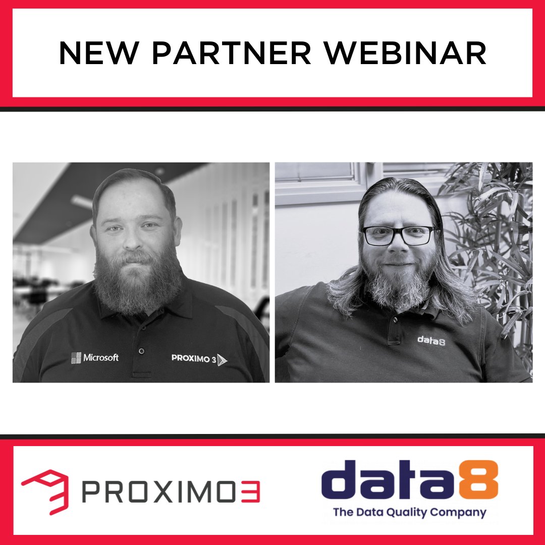 Proximo_3's tweet photo. Ready to level up your data game? Don't miss out on our webinar with industry gurus @bearded365guy and @simon_data8.
Learn how data8's tools can take your data game to the next level!
Register now: https://t.co/FNyS0iDwlU
#DataValidation #DataEnrichment #DataDeduplication https://t.co/S5zvtvNR1Q