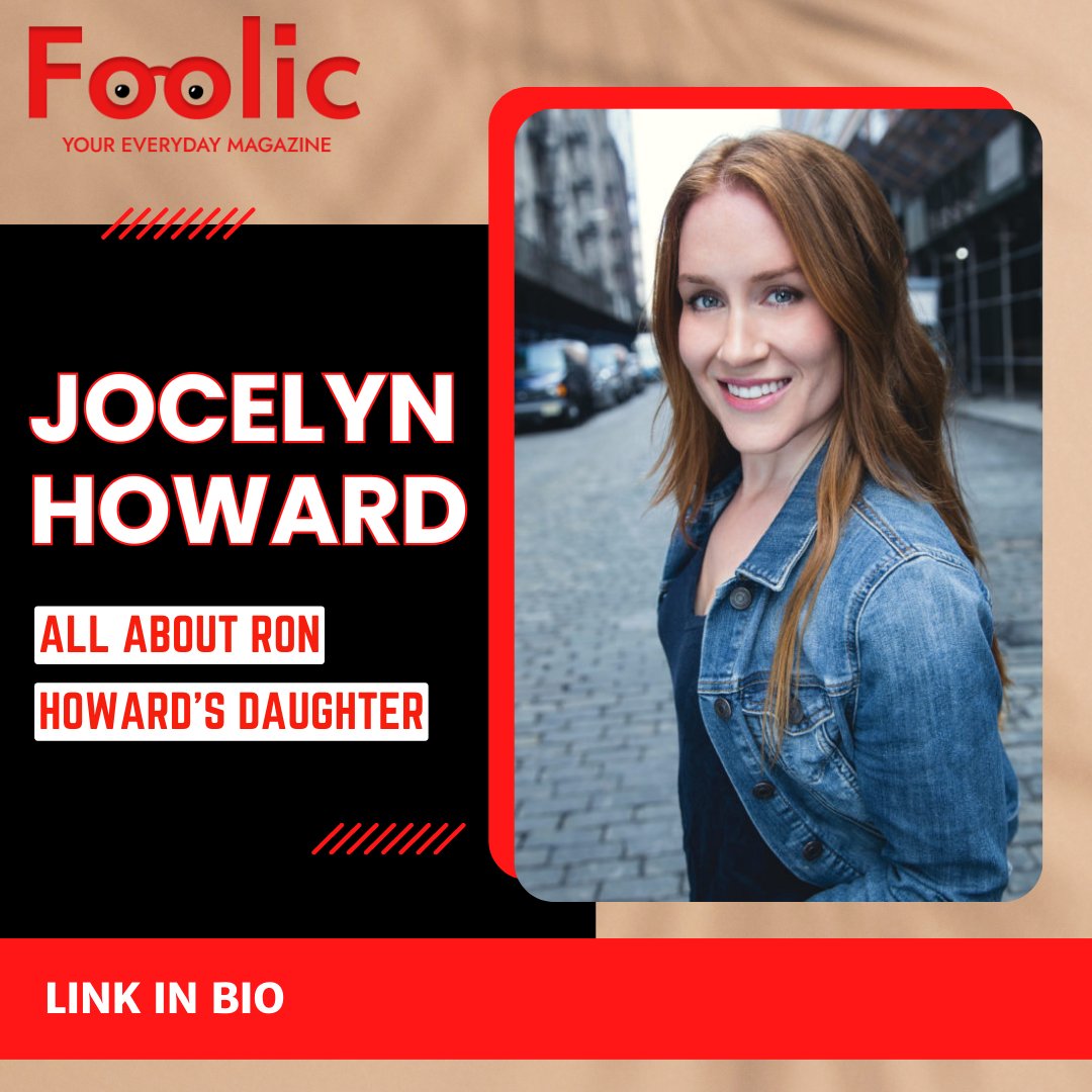 foolicmagazine's tweet photo. A glimpse into the extraordinary world of Jocelyn Howard, daughter of legendary filmmaker Ron Howard. Unveiling her own captivating story through art, words, and purpose. Join her journey of authenticity &amp; creative brilliance.
Read More:- https://t.co/R1IuKZHYfX
#JocelynHoward https://t.co/c4InqiNgOo
