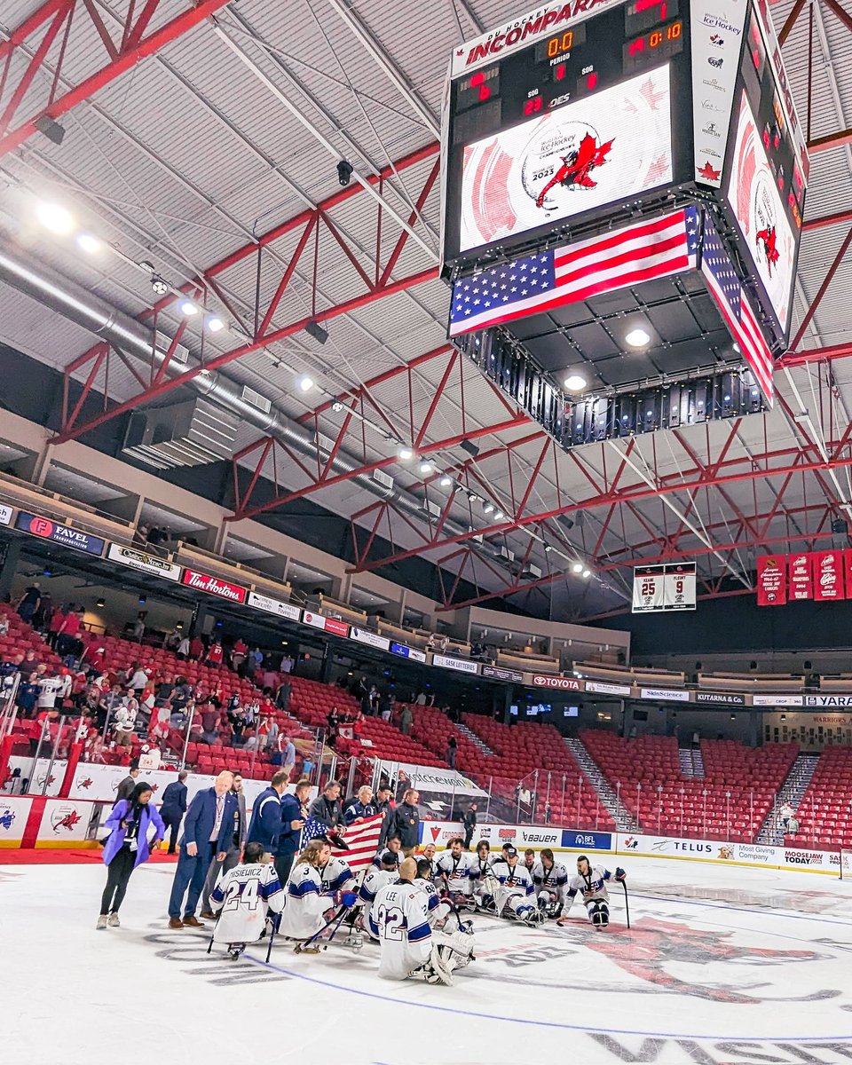CSMediaCDF's tweet photo. Forever humble about getting to do this as a job. Tonight I watched USA defeat Canada for the gold medal in the World Para Hockey Championships. 

What a sport this is 💖 https://t.co/ZnZp6H9r0F