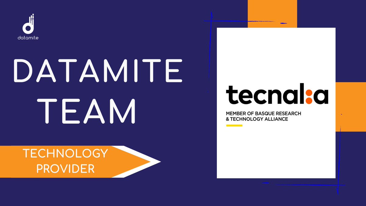 Meet the DATAMITE team!

🚀 @tecnalia -the Spain's largest centre for #AppliedResearch and #TechnologicalDevelopment- participates in the technical coordination of the project by designing the #DataArchitectures and implementing the #DataCatalogues.

+Info datamite-horizon.eu/team/