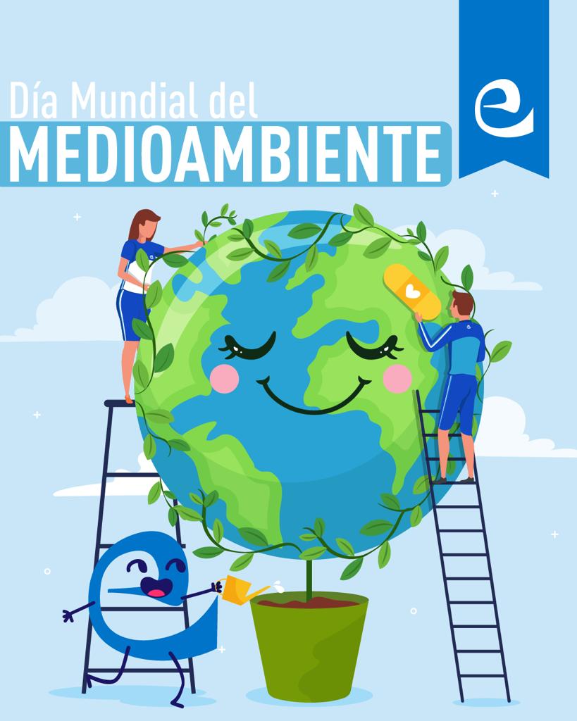 🌏🌎🌍 #DiaMundialDelMedioAmbiente 
🌳¿Qué medidas tomas tú para cuidar el medioambiente?