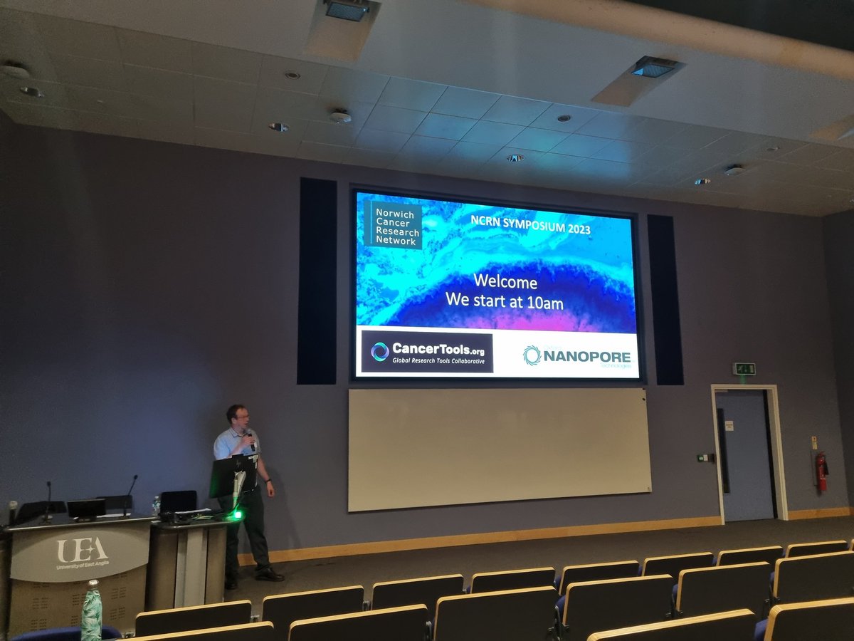 CancerInNorwich's tweet photo. Our annual symposium is beginning now, looking to be a fantastic day of talks, posters and networking! #NCRN #cancerresearch https://t.co/6FD74EWOZB