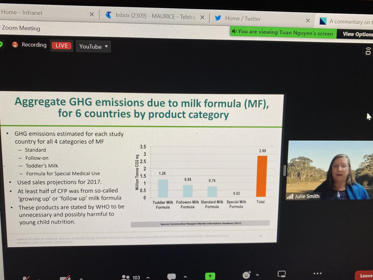 Follow-on/toddler formula is completely unnecessary for children-  @JuliePSmith1  shows that these products contribute more emissions than from infant formula 🤯 #GreenFeedingTool