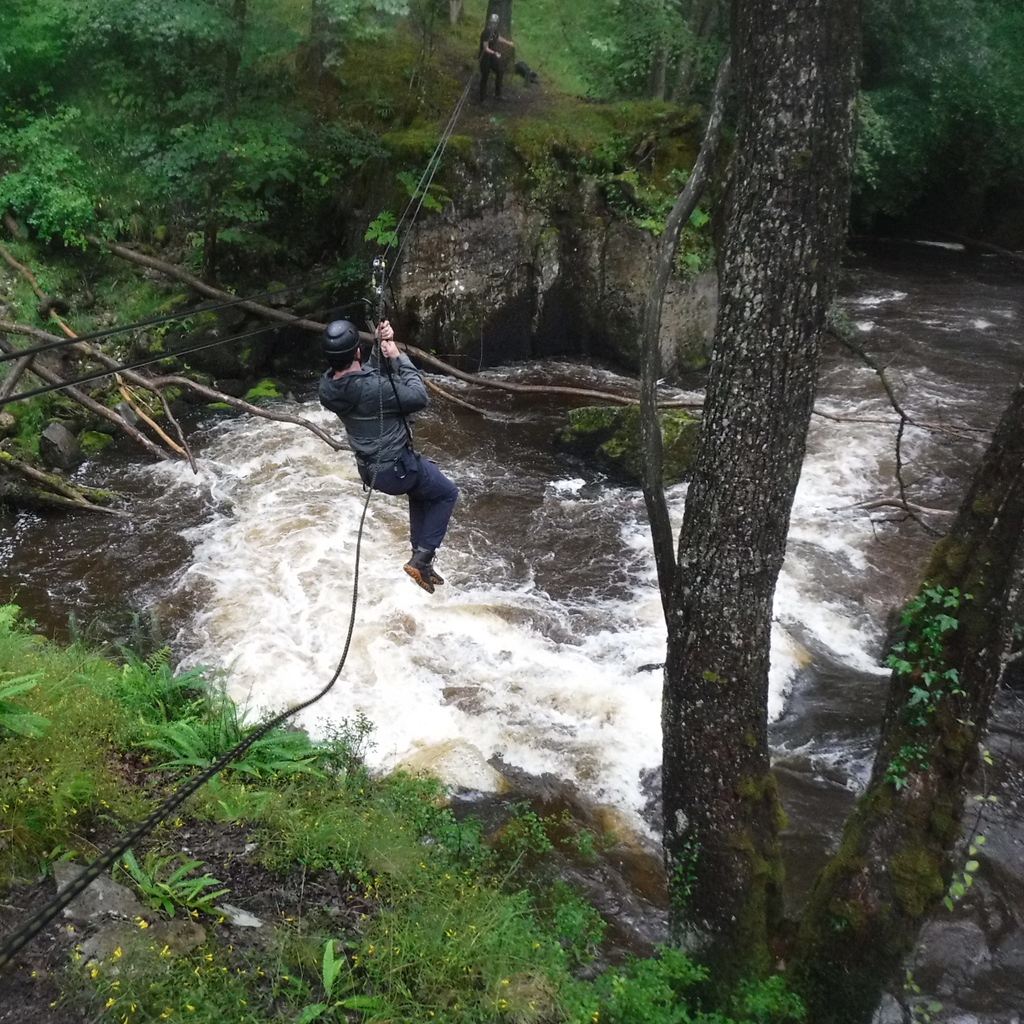 Setting off on the right foot for a smooth sailing week ahead. ⁠
⁠
What are your plans for the week? ⁠
⁠
#BearGryllsSurvivalAcademy #MondayMotivation #TyroleanTraverse #Positivity #WhiteWater