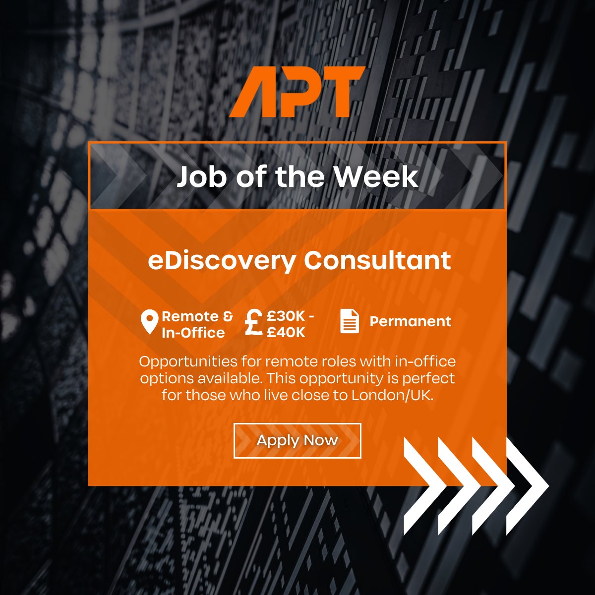 AptSearchUK's tweet photo. 💼 Seeking new challenges and fresh beginnings? 

Don't miss out on your dream job – unlock your full potential. 

Click the link for more info! 🔗https://t.co/Fu3HQ3dMt5

 Contact Jamie today! jamie@weareapt.io 📧

#DreamJob #CareerGrowth #NewOpportunities https://t.co/WzYLQ44HlD
