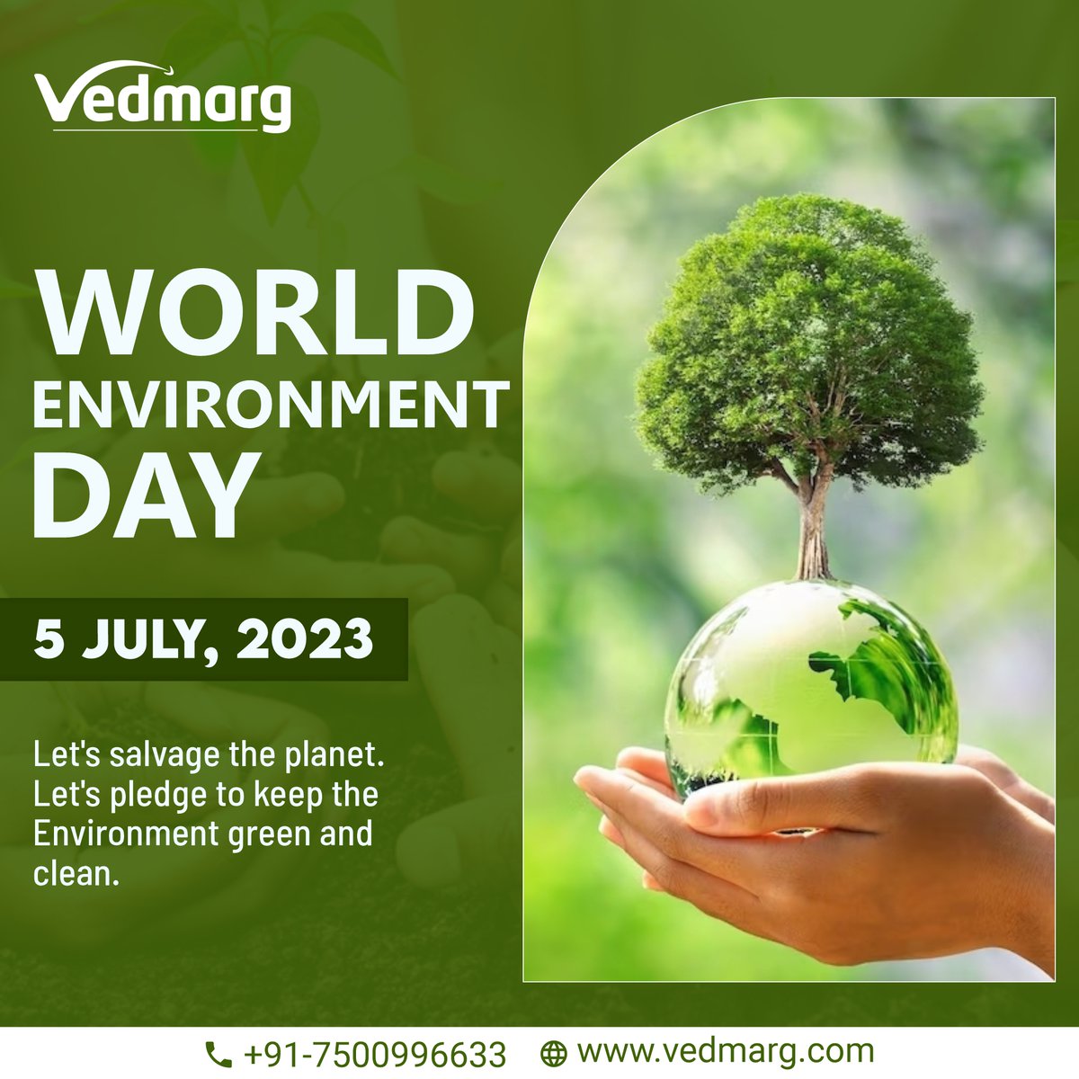 VedmargERP's tweet photo. "Let's celebrate the wonders of nature and commit to preserving it for future generations on World Environment Day."
.
#vedmarg #school #erp #erpsoftware #schoolerpsoftware #schoolmanagementsoftware #schoolsoftware #besterpsoftware #environmentday #gogreen #planet #nature #earth https://t.co/XrZcUDtpaJ