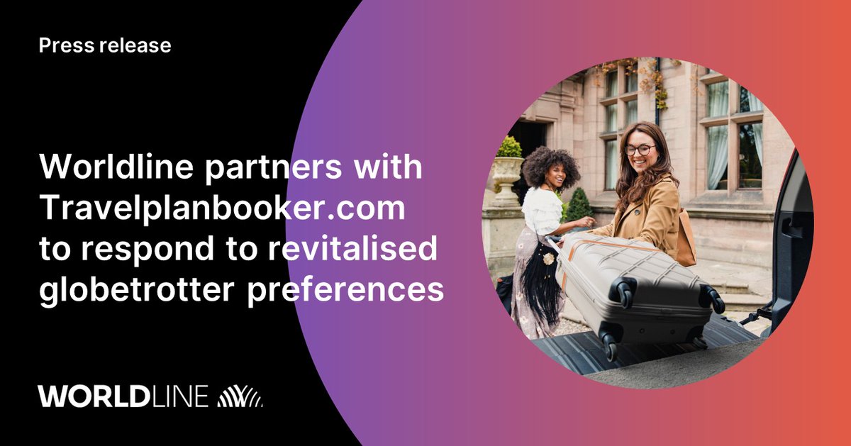 WorldlineMS's tweet photo. ✈️ Exciting news! We've partnered with @TravelplanB to empower travellers to both plan and pay for their trips effortlessly. Read more about our partnership here: https://t.co/zC92HuSRuj https://t.co/Kc6s9S0eEy