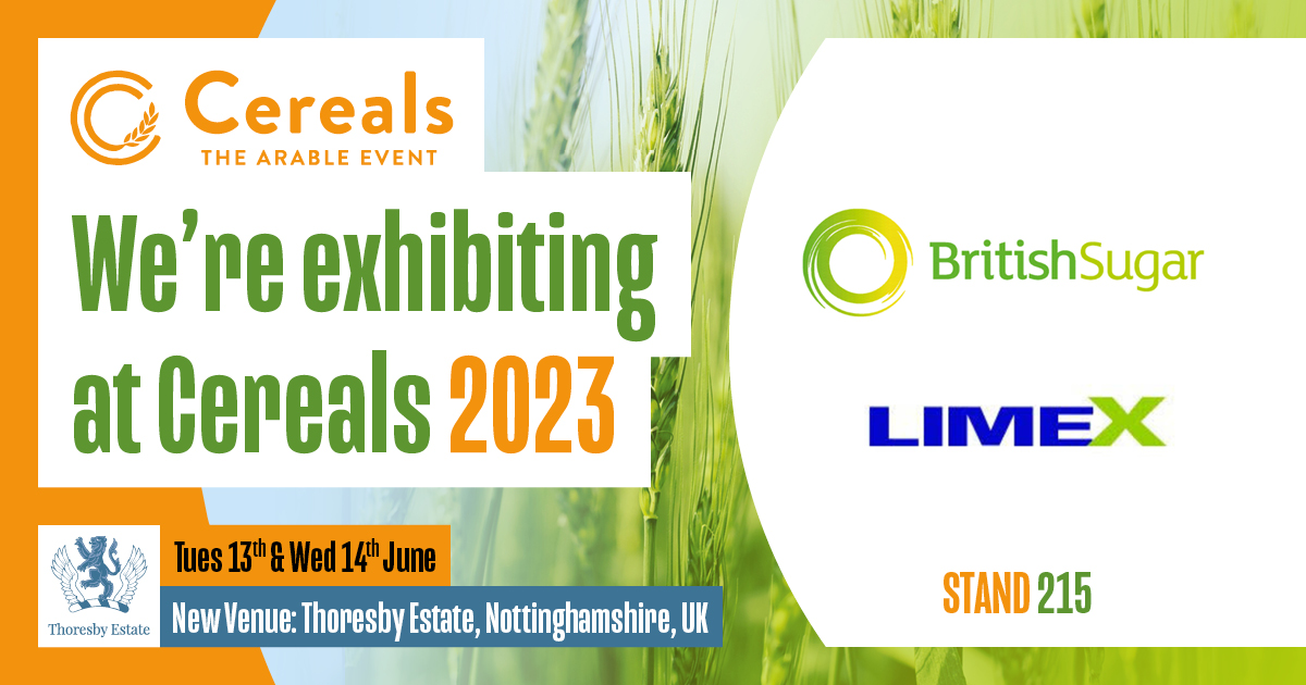We’ll be at <a href="/CerealsEvent/">Cereals Event</a> next week! Come and see us at stand 215, along with <a href="/UKLimeX/">LimeX</a> #cereals2023