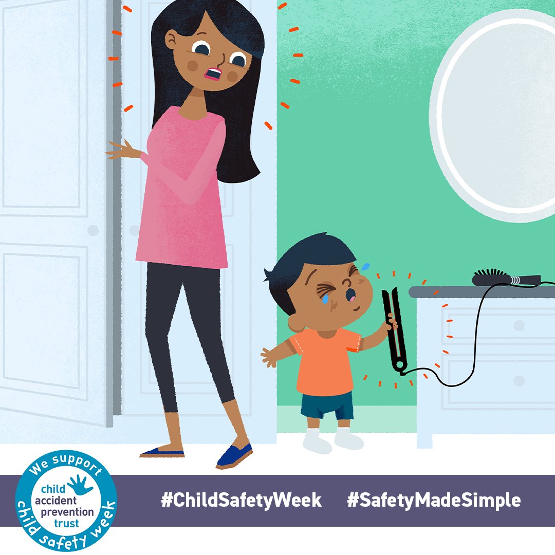 This week we’re supporting the Child Accident Prevention Trust #ChildSafetyWeek to help children lead active, healthy lives, safe from serious injury. Learn more about child safety: capt.org.uk/resources/pare…  #SafetyMadeSimple