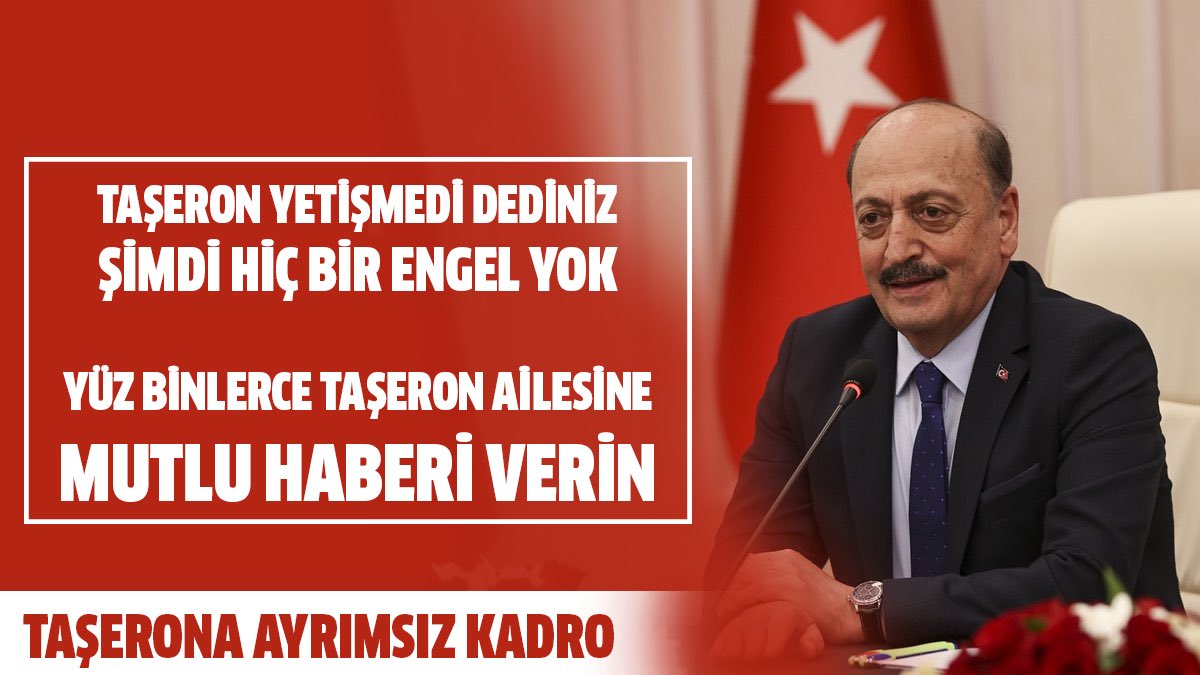 HBYS_DER's tweet photo. T A Ş E R O N ☝️🔐

Sayın Bilgin @vedatbilgn bakınız bizlere sözünüz var depremden dolayı yetişmeyen TAŞERON dosyası var yeni bakanımız #VedatIşıkhan beye durumu bildirmenizi bekliyoruz  @Akparti verdiği sözü tutar SIRADAKİ DOSYA TAŞERON @csgbakanligi @akbasogluemin @BY @drsoysal https://t.co/ubmQfYljN7