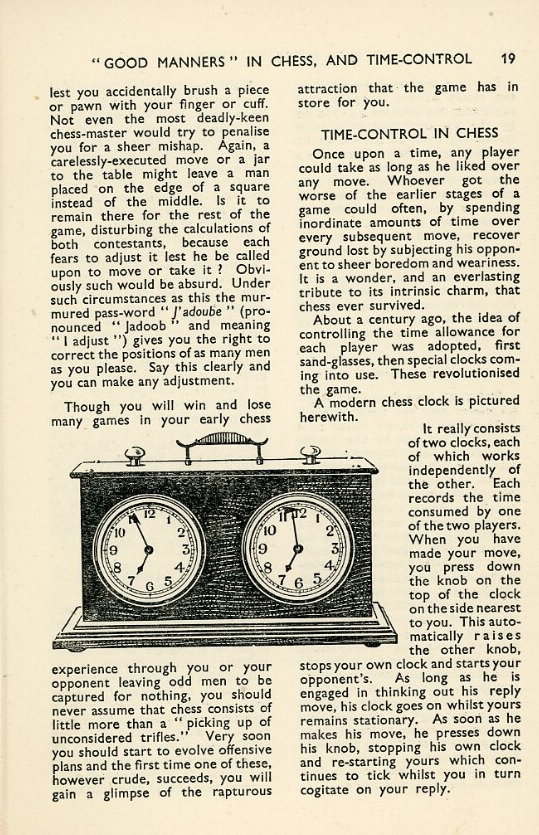 Chess Clocks: An Introduction 