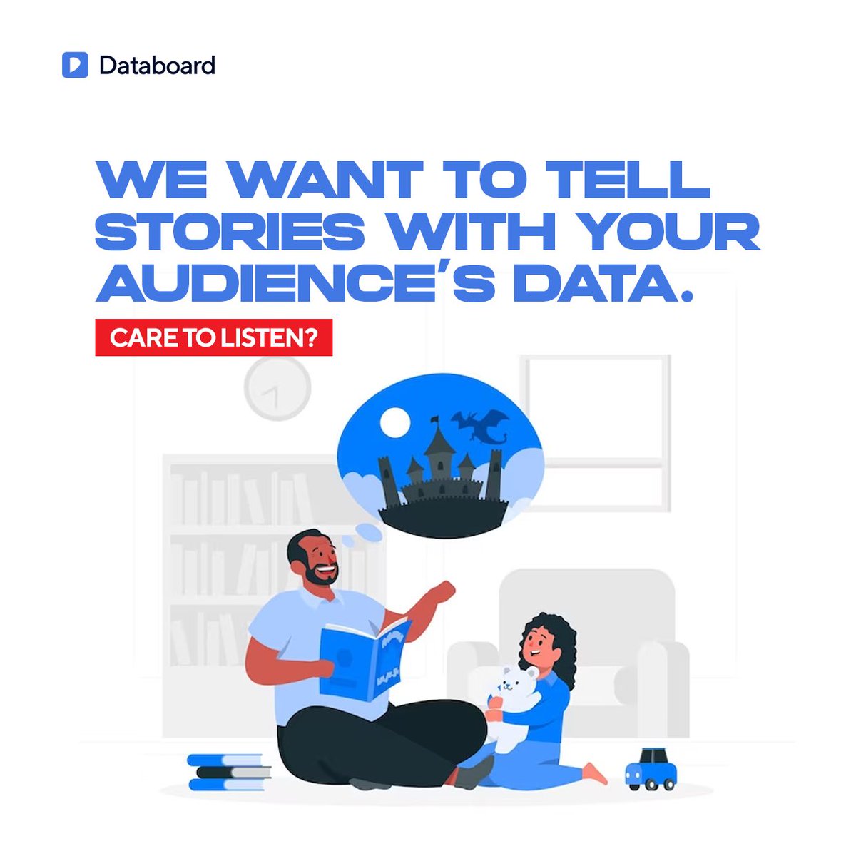 Let Databoard help you tell your audience's story! #DataAcquisition #DataStorytelling