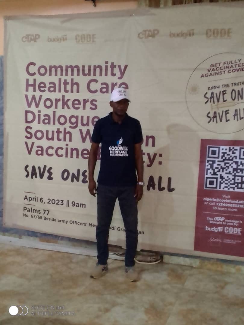 GoodwillHF's tweet photo. We participated in an ongoing Covid-19 Transparency and Accountability Project (CTAP) which is designed to monitoring the use of Covid-19 resources across the 6 geopolitical Regions of the country  
With partnership between BudgIT and CODE. https://t.co/wqD9L1CsB5