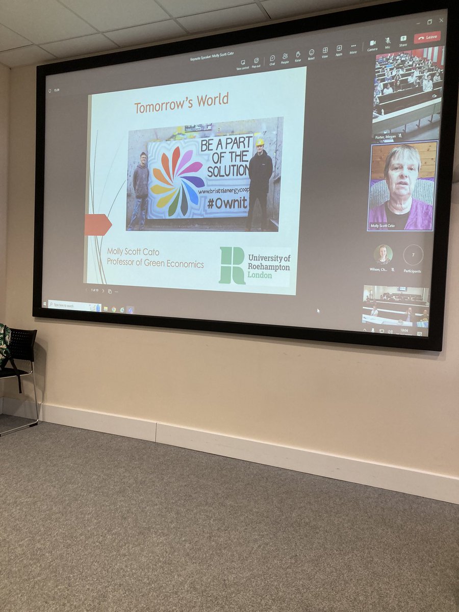 Tim Taylor (@timtaylorenveco) on Twitter photo It’s fantastic to have <a href="/GreenPartyMolly/">Molly Scott Cato is on Bluesky</a> speaking to our <a href="/gc_exeter/">University of Exeter Grand Challenges</a> Tomorrow’s World group about ways of designing the society we want in the future. #gcexeter It’s fantastic to have <a href="/GreenPartyMolly/">Molly Scott Cato is on Bluesky</a> speaking to our <a href="/gc_exeter/">University of Exeter Grand Challenges</a> Tomorrow’s World group about ways of designing the society we want in the future. #gcexeter