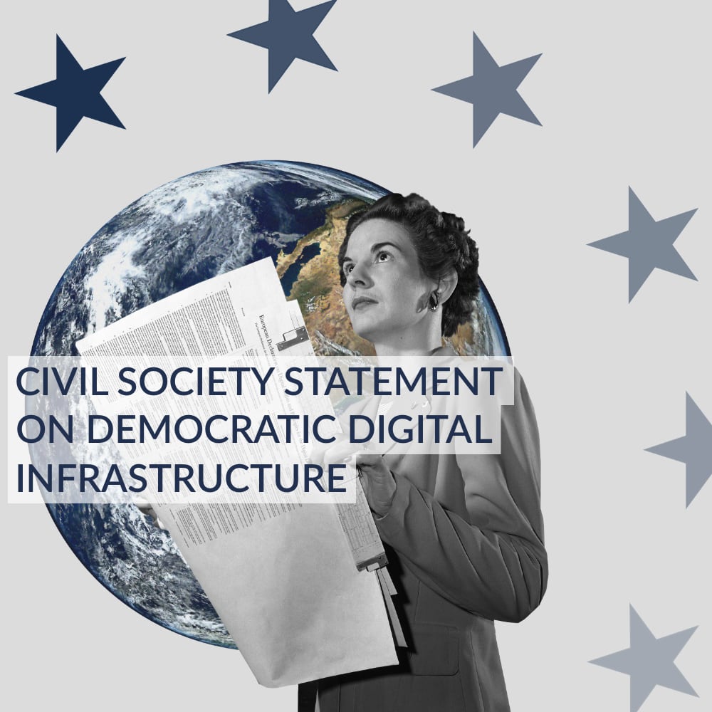 Together with 40+ signatories, we urge the EU &amp; Member States to
invest in digital public infrastructure and digital commons to
ensure Europe’s digital sovereignty and a just digital
transformation: shared-digital.eu/statement/
#DemocraticInfrastructure