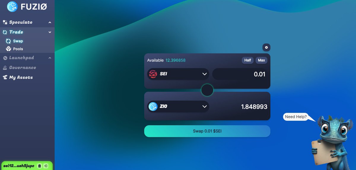 EuphoricRet's tweet photo. The user interface in @FuzioNetwork is impressive, making it easy to move around. https://t.co/05pkEp56p8