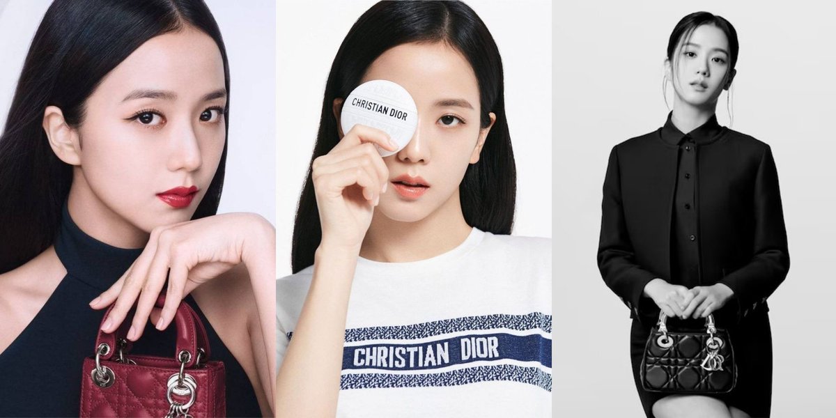 Dior Fashion and Beauty Global Ambassador, #JISOO is currently having 3 on-going dior global campaigns (in 2023).

— Dior Addict Lipstick
— Dior Le Baume Cream
— Dior Lady 95.22 Bag