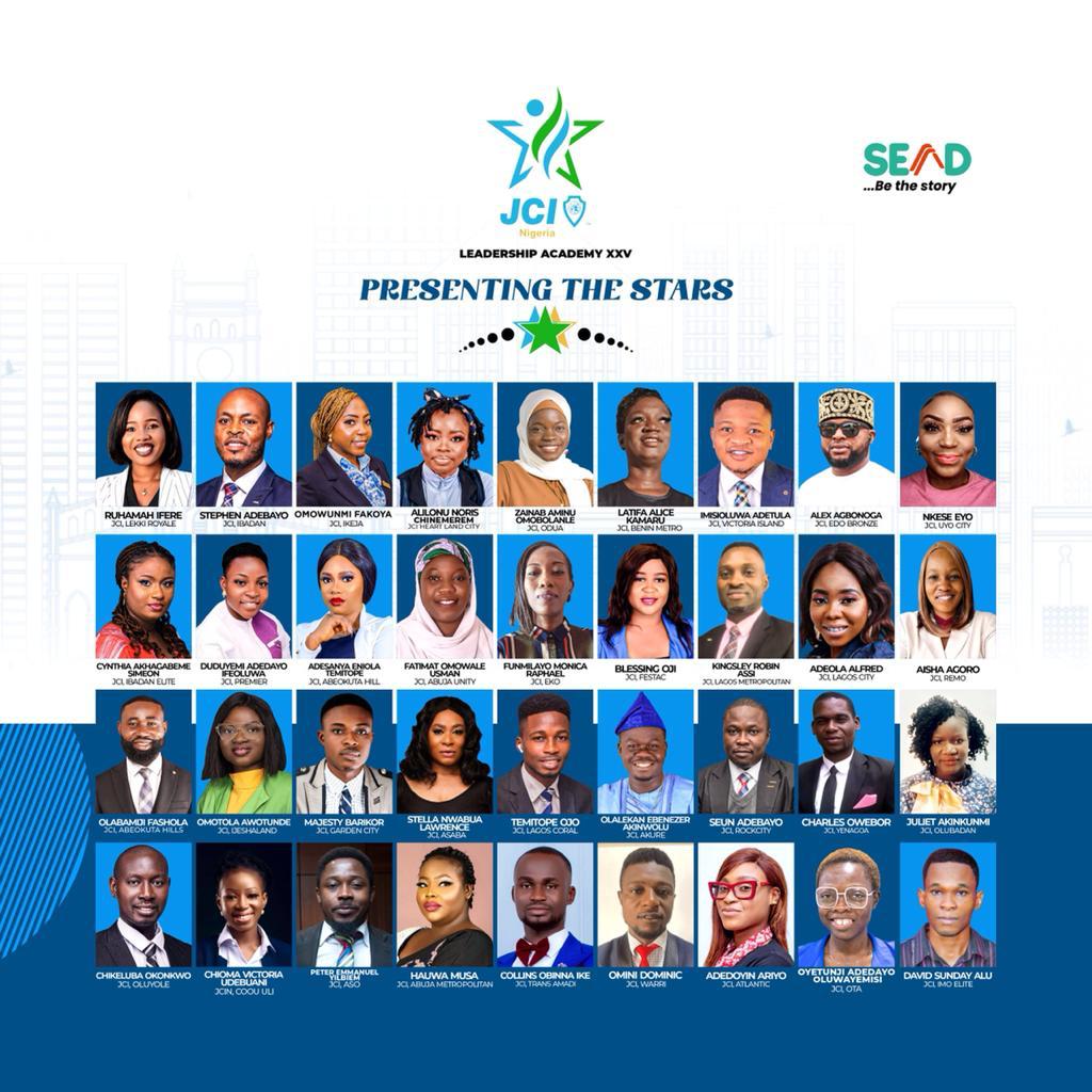 PRESENTING THE STARS

Dear JCI Nigeria Members,

Jose Marti once said, "Men are like Stars; some produce their own light, while others reflect the brilliance they receive."

Cheers to “The STARS.”

Sincere regards,
Ekezue, Anthonia Ezenwa
National Director, Skills Development.