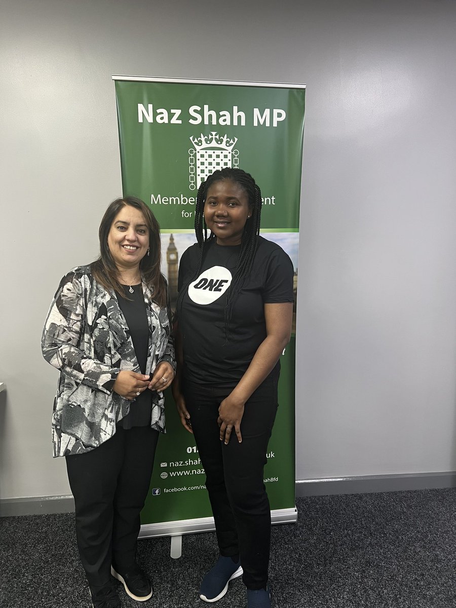 It was great to meet @NazShahBfd  who was proud to support efforts for the UK to lead by example and drive international donor commitments for the delivery of quality funding to end #globalhunger #EastAfricaCannotWait
