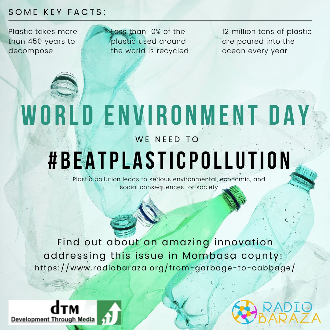 Today is #WorldEnvironmentDay.

#DevReporter <a href="/Shanifakii49/">Shani Fakii🇰🇪</a> spotlighted an innovative woman-led social enterprise <a href="/BausTaka/">Baus_Taka_Enterprise</a> addressing waste collection in Mombasa County. radiobaraza.org/from-garbage-t…

#reportingonruralissues #BeatPlasticPollution #WorldEnvironmentDay_2023