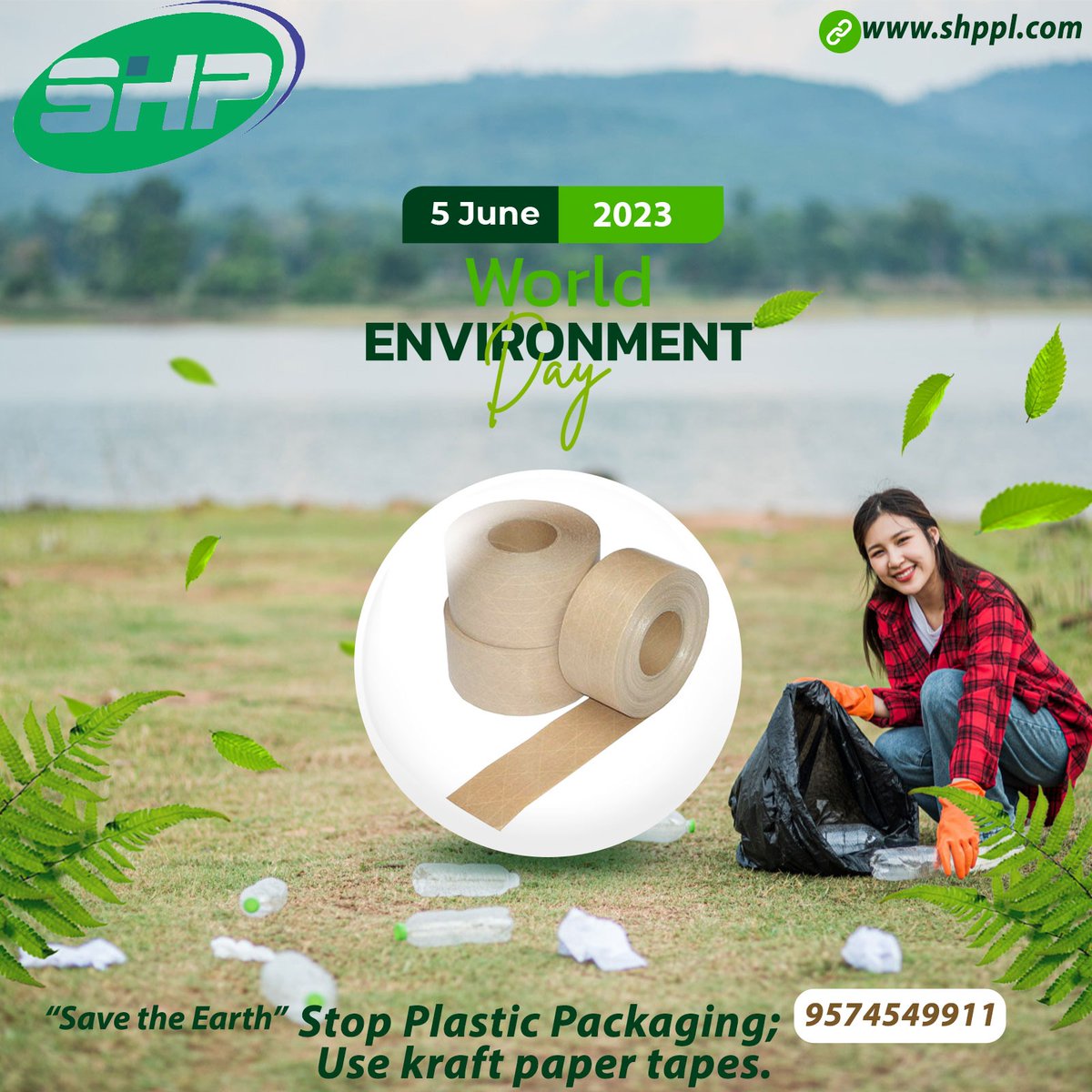 Stronghold_Pack's tweet photo. Save the Environment on this World Environment Day!
Stop Plastic Packaging; Use kraft paper tapes.We introduce Stronghold packaging Products.
https://t.co/URIanjMNLx 
Please like, follow, subscribe and visit our website to gain more discounts on purchase. https://t.co/Eag2NRuD44