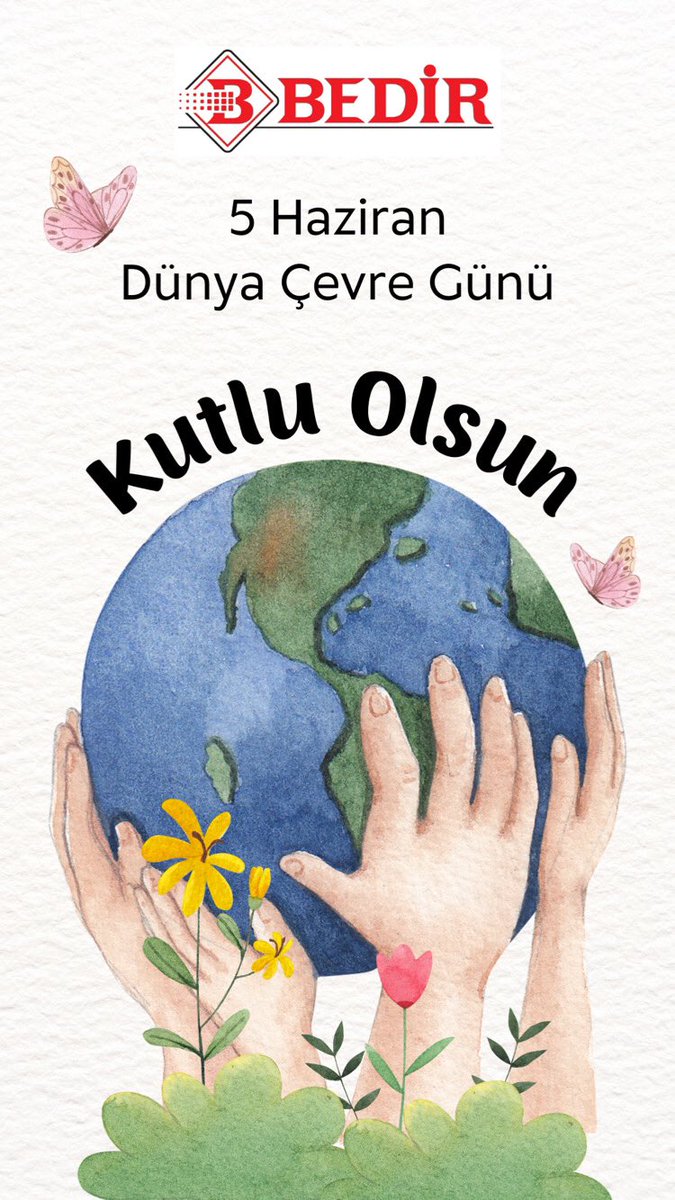 5 Haziran Dünya Çevre Günü Kutlu Olsun.