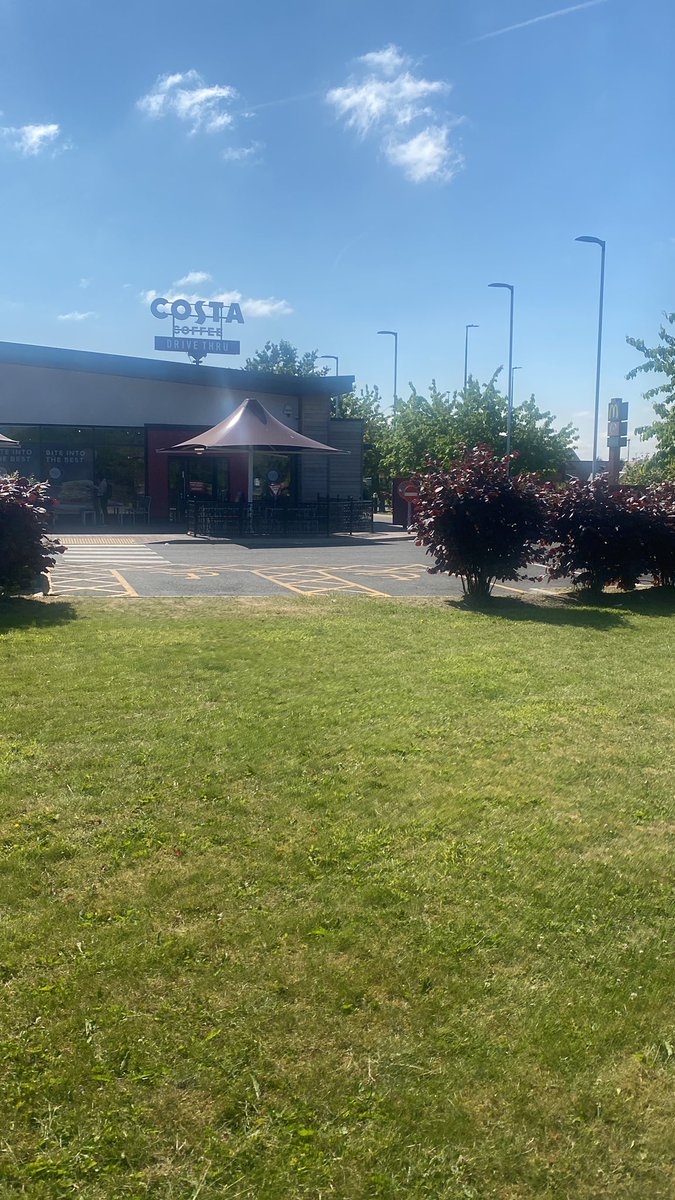 civicandsocial's tweet photo. Just going to walk the last 20 mins to #bigactiveconversation very noisy lonely route. Race car into one of the drive thru’s! https://t.co/ubAd8uyYHl