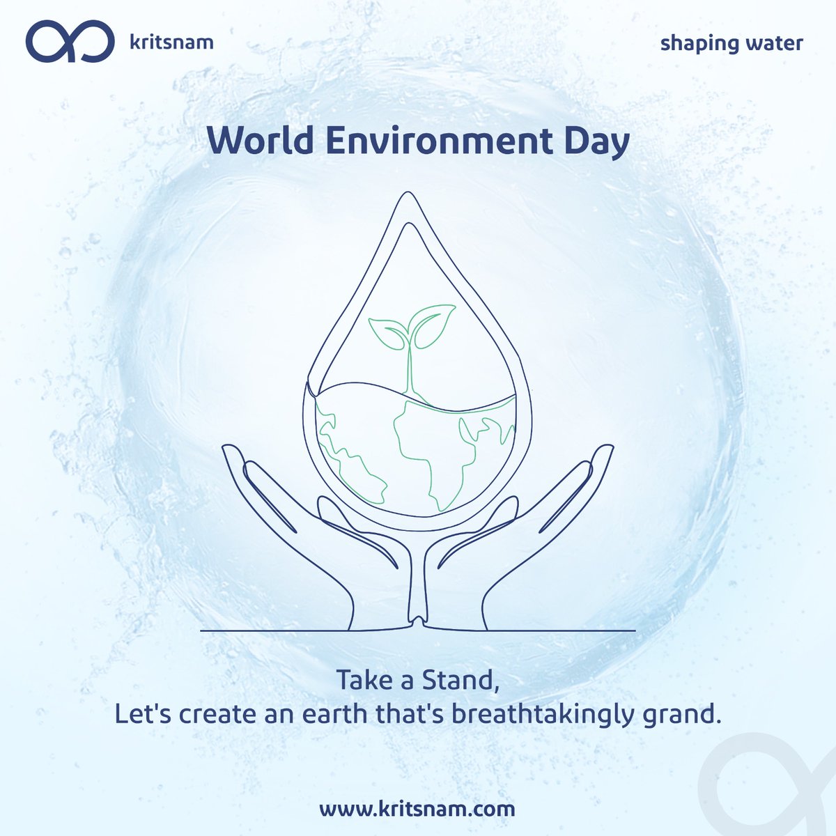KritsnamTech's tweet photo. A little effort towards saving the environment is better than no effort.

Let's harness our collective power and make choices that honor and protect our planet's beauty and resources. 

#kritsnam #kritsnamtechnologies #worldenvironmentday #happyworldenvironmentday #shapingwater https://t.co/DiyMPAVrQK