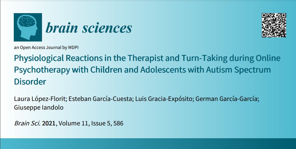 BrainSci_MDPI's tweet photo. #mdpibrainsci Read the Editor's Choice papers! Physiological Reactions in the Therapist and Turn-Taking during Online Psychotherapy with Children and Adolescents with Autism Spectrum Disorder
https://t.co/3MRL2RyfK8
@MDPIOpenAccess @MDPISocialsci 
#neuroscience #brain #autism https://t.co/Q0NuNXZaF3