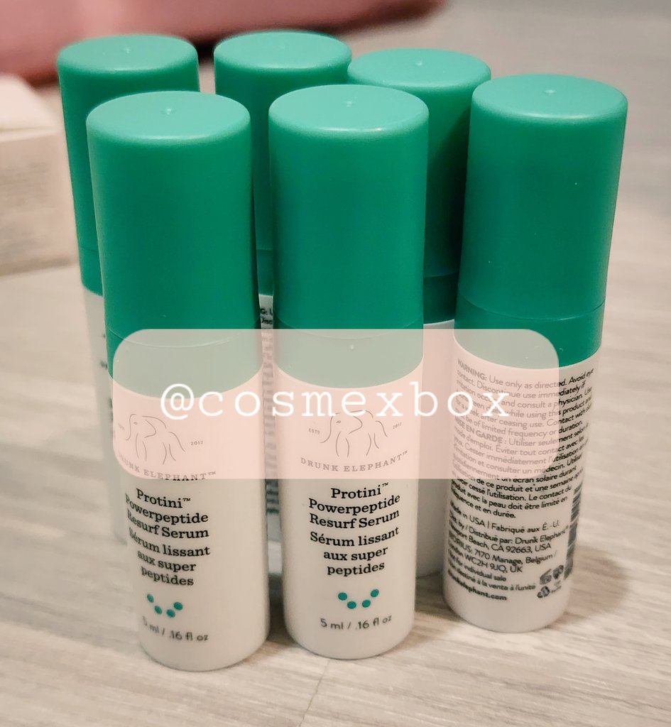cosmexbox's tweet photo. Drunk Elephant protini powerpeptide resurf serum 5 ml
เดือน/ปีผลิต : 02/21 มี 3 ชิ้น
เดือน/ปีผลิต : 01/21 มี 3 ชิ้น
*เราเลือกชิ้นให้จากลำดับการจองค่ะ
ราคา 250 ฿
**รับ 6 (30 ml) - 1200 ฿ ใครรับ 6 ให้สิทธิ์คนนั้นก่อนนะคะ
(ปกติ 30 ml 3440 ฿) https://t.co/Lxea1F50Al