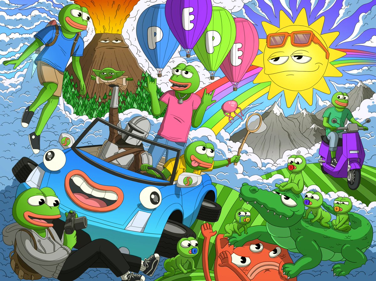 $pepe community is unique 💚

No matter if you have $0 - 1,000 in $pepe, the #pepearmy will treat you the same ! As fam. Showing support 🐸💚

That’s the power of the frog 🐸