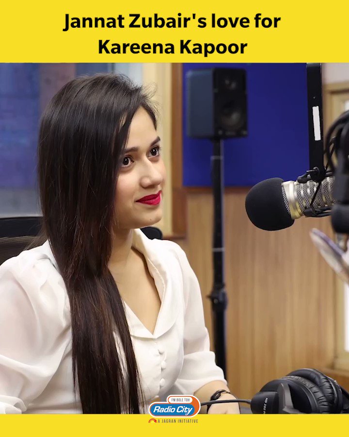 radiocityindia's tweet photo. #JannatZubair talks about how much she loves #KareenaKapoorKhan
.
.
.
.
#BollywoodCelebrities #KareenaKapoorKhan #JannatZubairlovers #viralcity #radiocityentertainment https://t.co/ldwp3vhluH