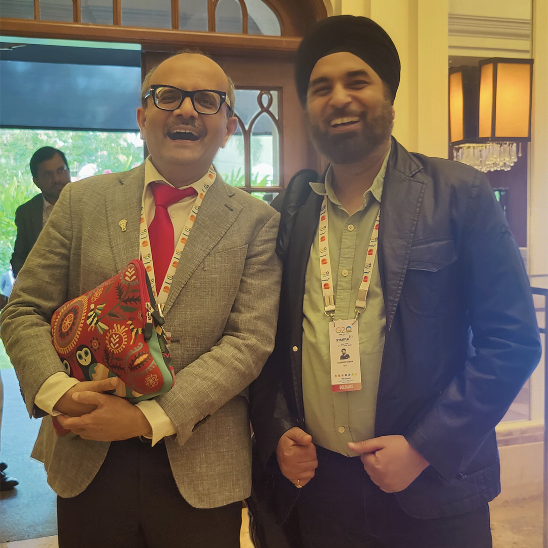 ibentosglobal's tweet image. #ibentos at #g20indiasummit
Our CEO &amp;amp; Co-founder, @harpreetbhatia, joined as a delegate at #Startup20 Goa Sankalpana. Honoured to meet the Startup20 India Chair &amp;amp; Mission Director Atal Innovation Mission Niti Aayog @DrChintan_V

#india #g20summit #NitiAayog #atalinnovationmission