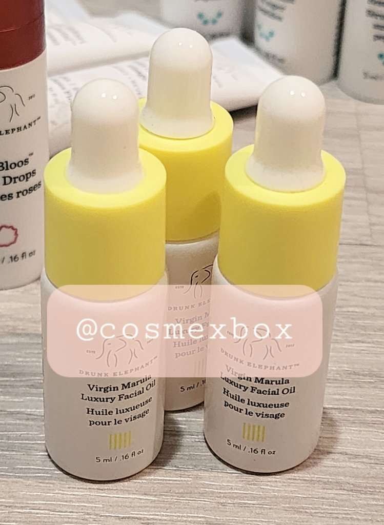 cosmexbox's tweet photo. Drunk Elephant virgin marula luxury facial oil 5 ml
เดือน/ปีผลิต : 03/21
มี 3 ชิ้น ราคา 250 ฿
**รับ 3 - 700 ใครรับ 3 ให้สิทธิ์คนนั้นก่อนนะคะ
(ปกติ 15 ml ราคา 1580 ฿) https://t.co/ijzmNfAFS3