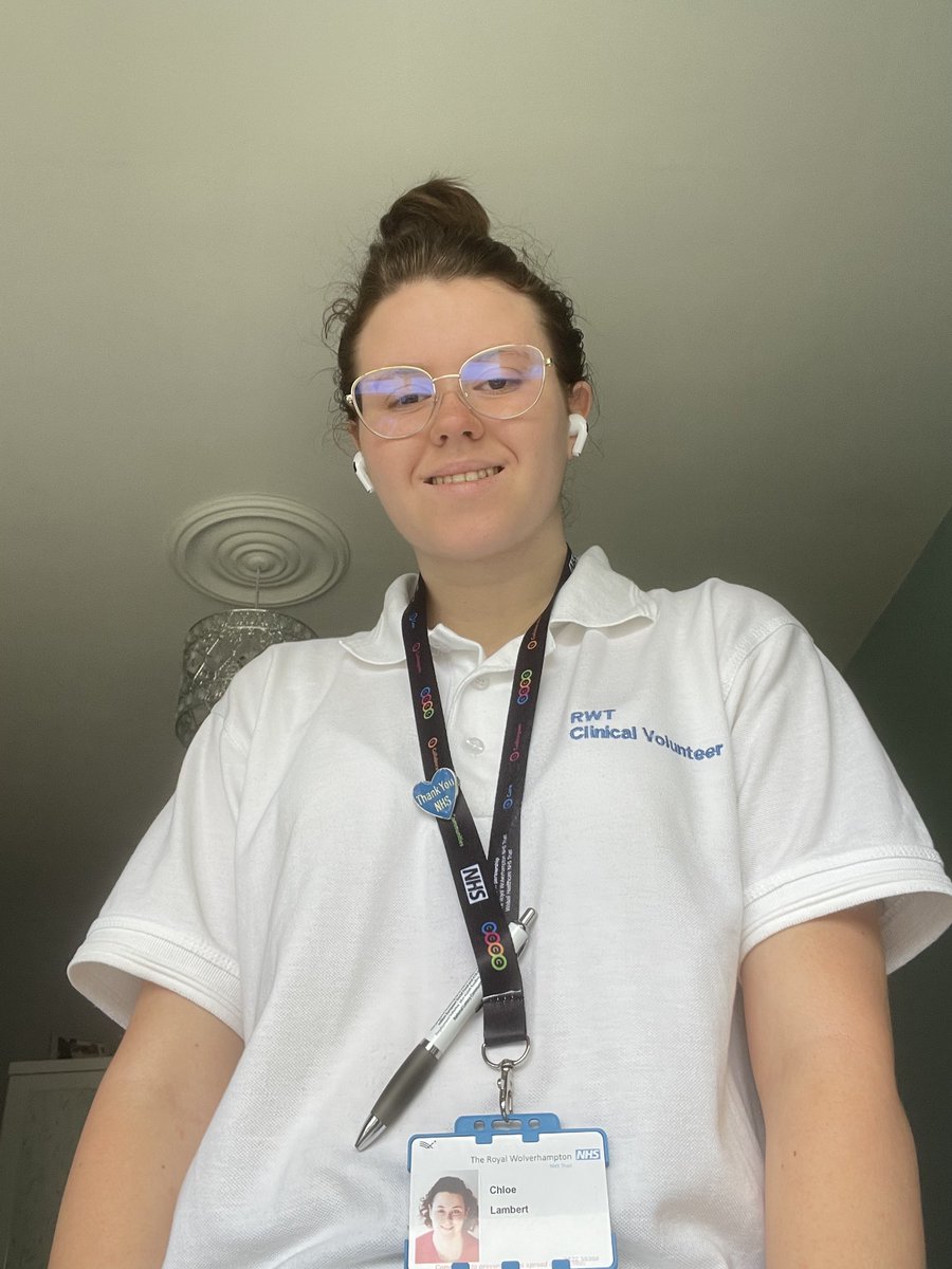 FASDWarriorGirl's tweet photo. Good morning all, today is the day that I get to start volunteering on the children’s ward - bearing in mind that this is one of my Biggest dreams! It’s an actual dream come true. I’m extremely proud of myself. @RWT_patientexp @RWT_NHS #DisabilityTwitter #disability https://t.co/i03HYpoTp3