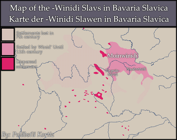 Polabsta_Kortiz's tweet photo. Map of the #Wendish "-Winidi" tribes in modern day #Franconia and #Bavaria.
#Medieval #Slavic https://t.co/MQ4ihlXHt2
