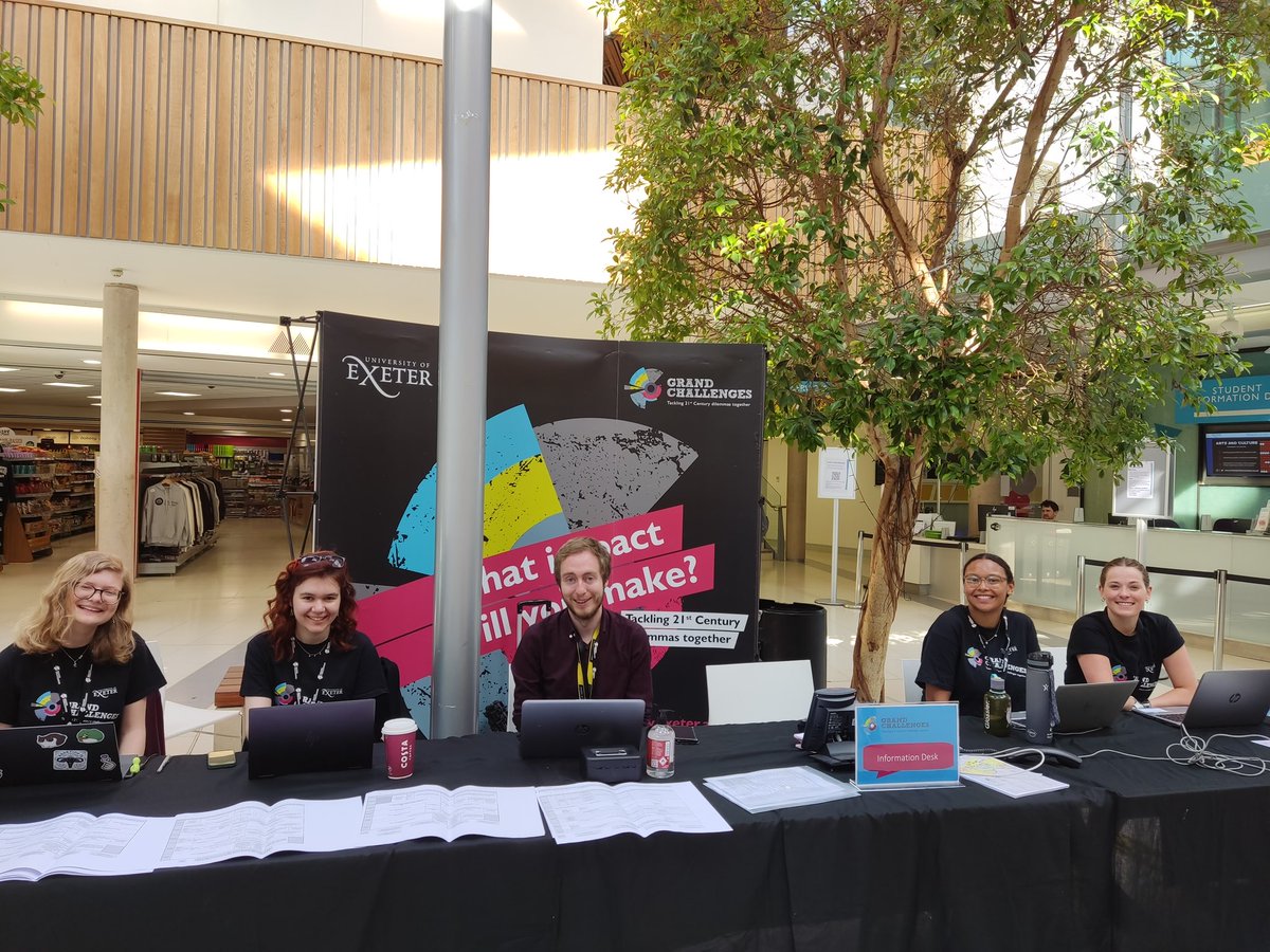 We’re ready to go here in the Forum! Let’s get started tackling 21st century problems today 🚀

#UniOfExeter #GCExeter #Students #Graduates #MoreThanADegree