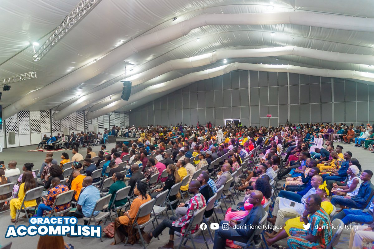 dominioncitylag's tweet photo. Yesterday,we started our growth and glow series, here are more highlights from service.

As you go on with your businesses this week don't forget our action word for the month is 'OPERATION 3G'.

#DominionCity #DCLagosHq #GraceToAccomplish #SingleService https://t.co/ymYBBsv76K