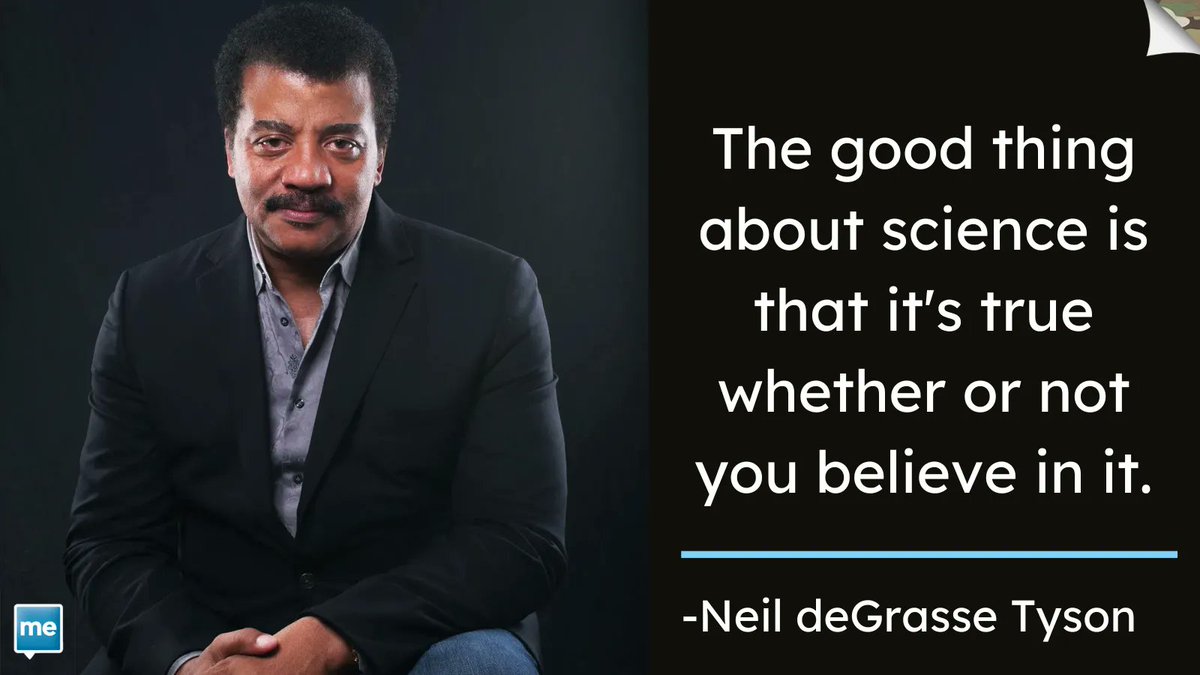 🔋Motivational Monday🔋

'The good thing about science is that it's true whether or not you believe in it.'

-  Neil deGrasse Tyson 

So, what will you believe? 🤔

#RecruitME #RME #RecruitMEUK #Career #ExForces #ExMilitary #Veterans #MotivationalMonday#NeildeGrasseTyson