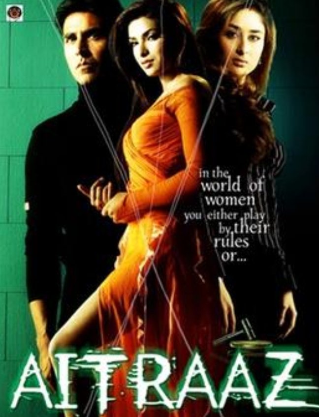 17. Aitraaz (2004):

Another Abbas-Mastan film that keep you engaging till the last minute. Abbas Mastan movies are like Dale Styen inswinging deliveries, you never know what's gonna hit next!