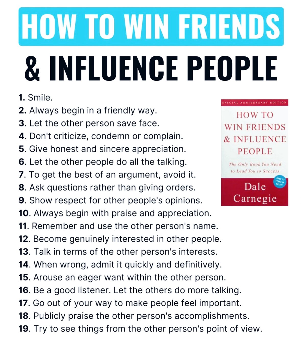 How to win friends and influence people quotes