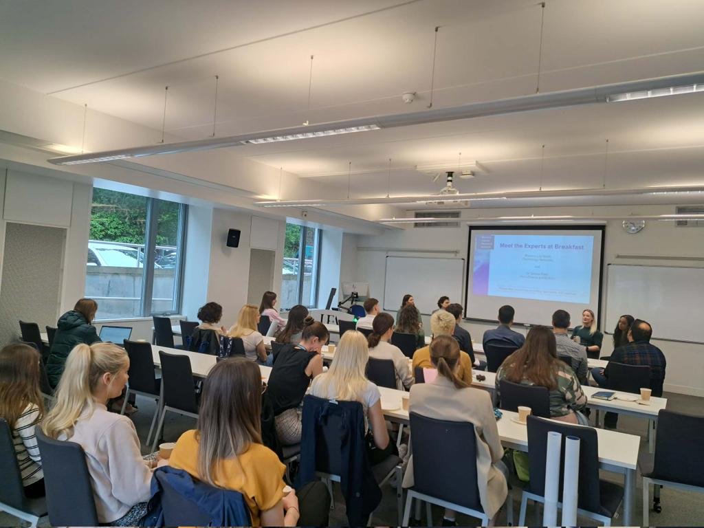 emilybhobson's tweet photo. Thank you to everyone who attended our early career session this morning as part of the @CancerInNorwich annual symposium! Special thanks to @RhiannaSmithSci and Dr Saleha Patel for sharing their career paths and @SeanTattan for co-chairing with me #ECR #sciencecareers https://t.co/ahG8IpoGgg